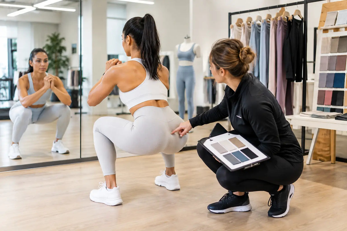 Waarom schijnt sportkleding door bij squats?