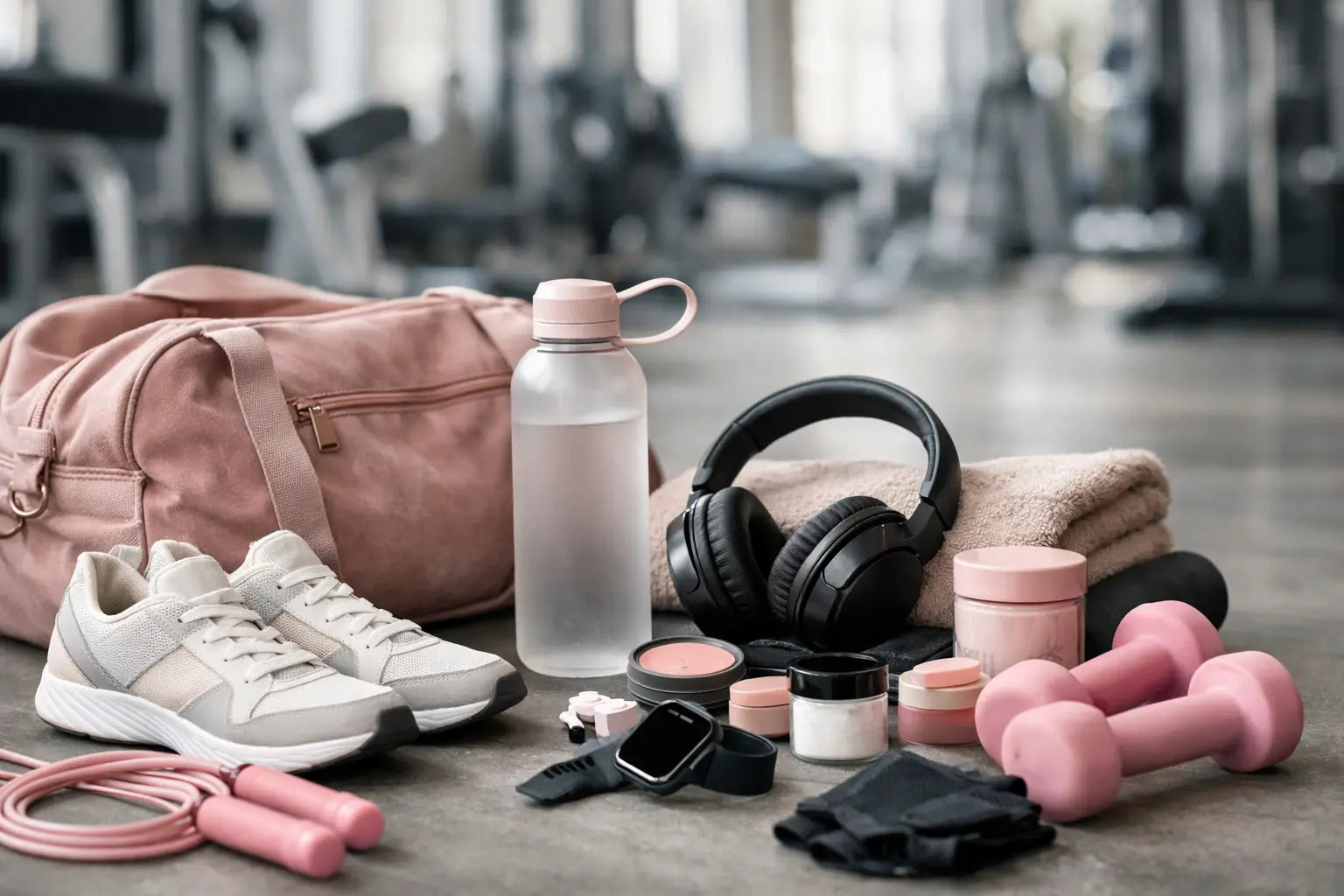 10 must have gym essentials voor elke gymbabe