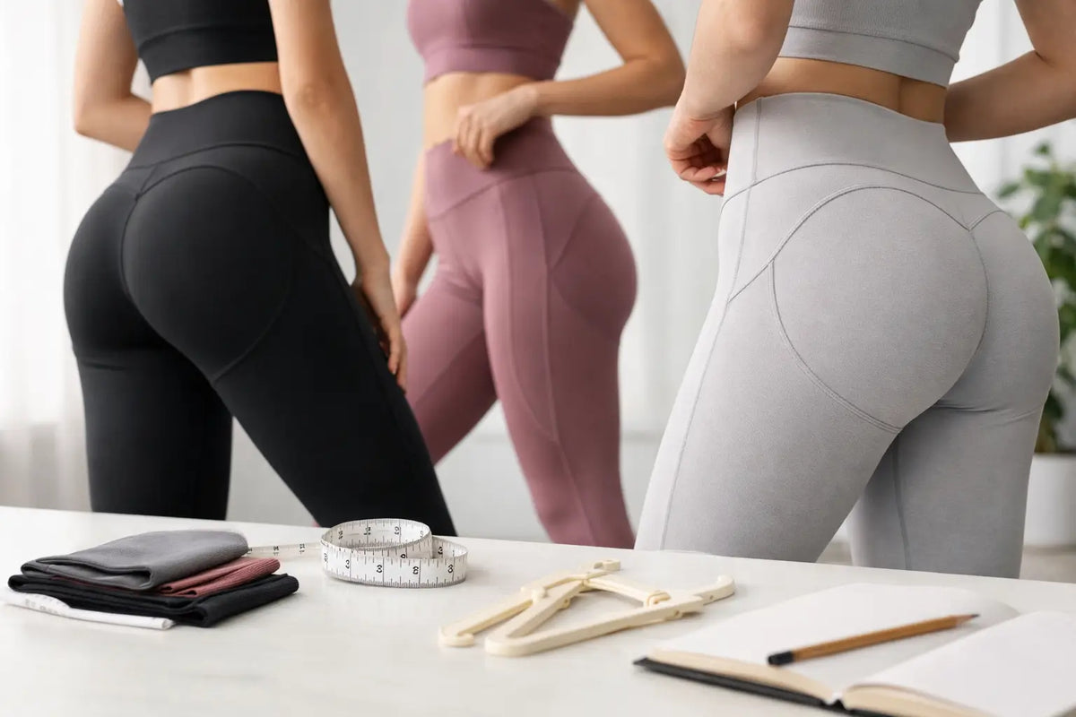 Handleiding contour leggings pasvorm