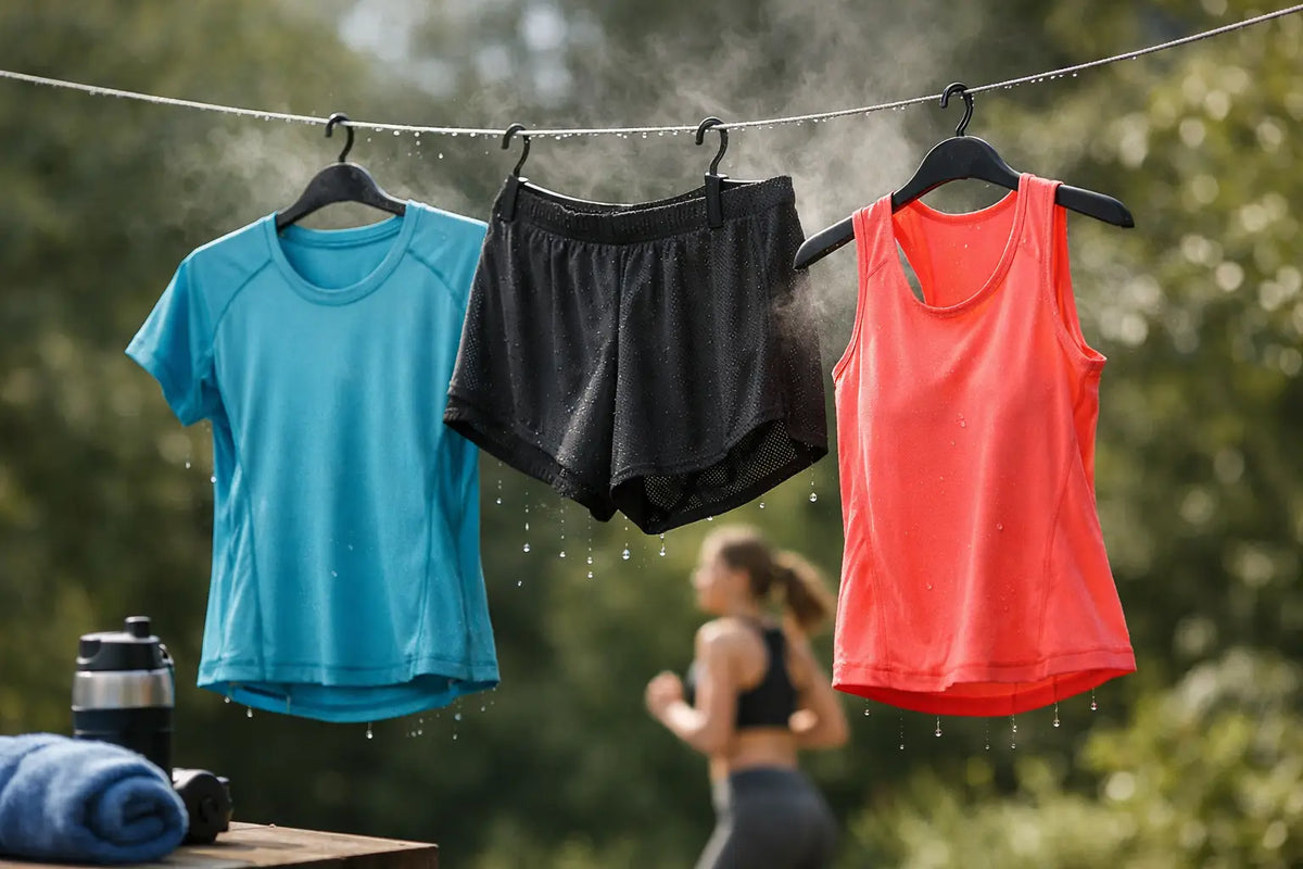 Welke sportkleding droogt snel?