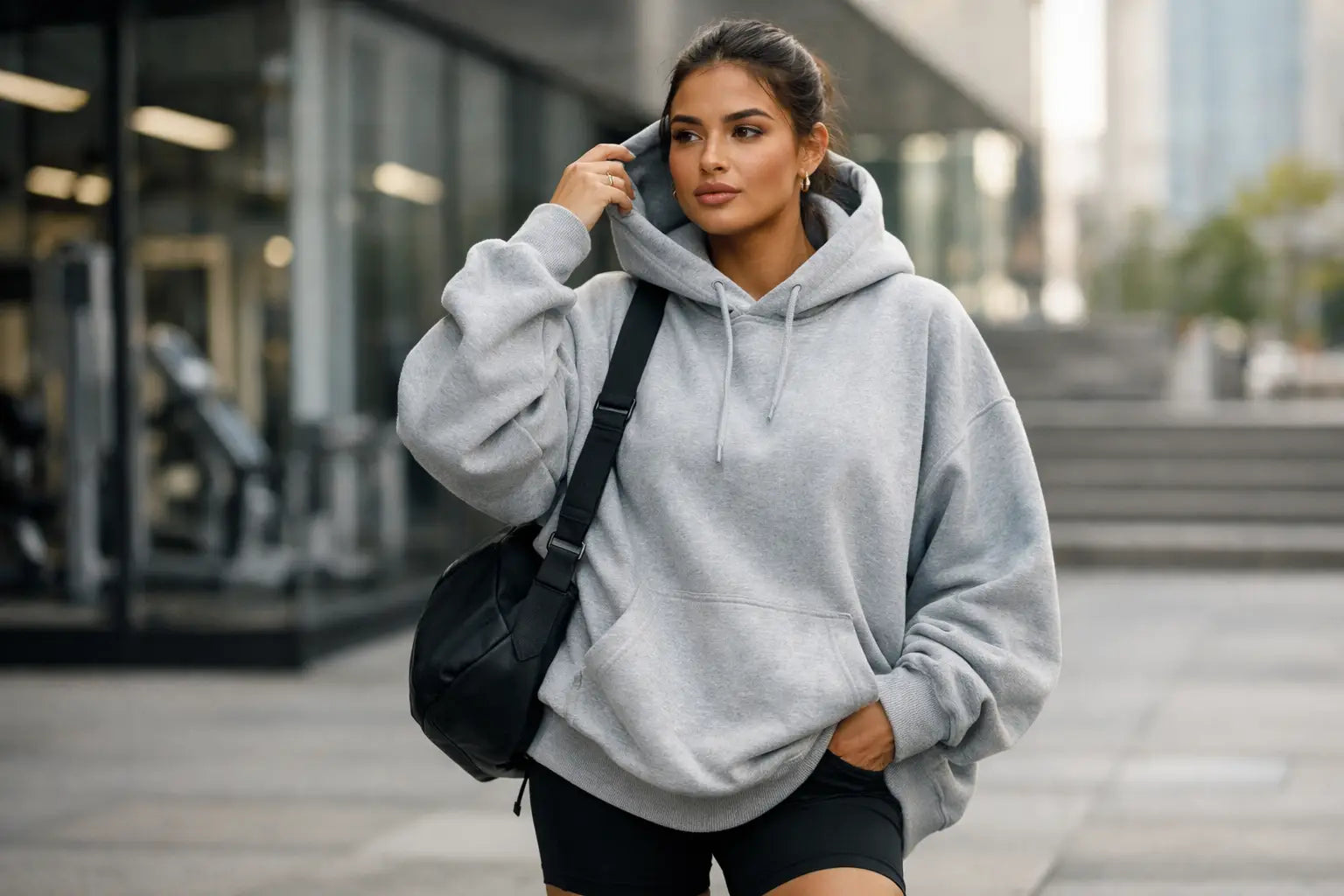 Hoe style je een oversized gymhoodie in stijl?