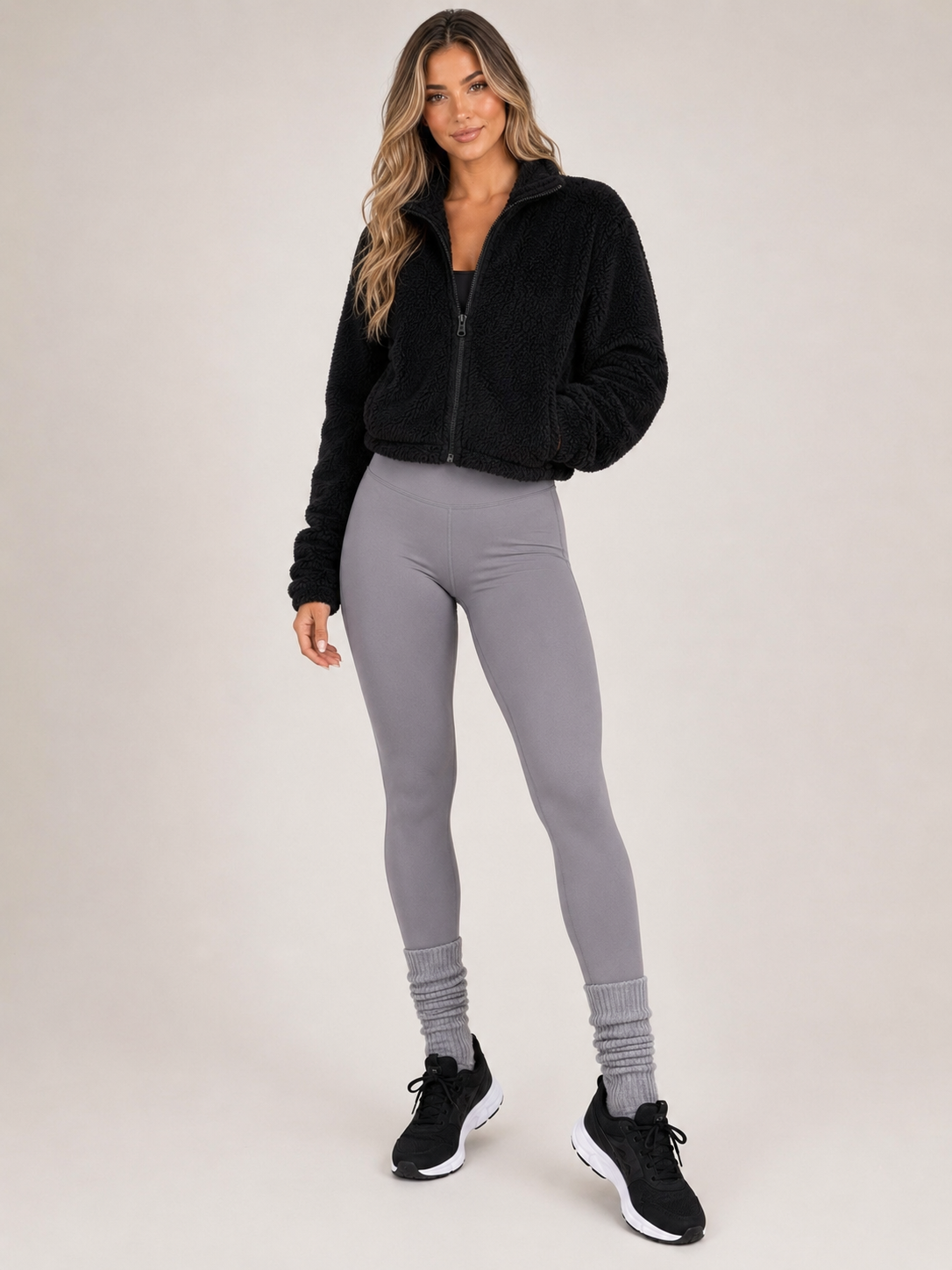 GYMBABE FLEECE JACKETS