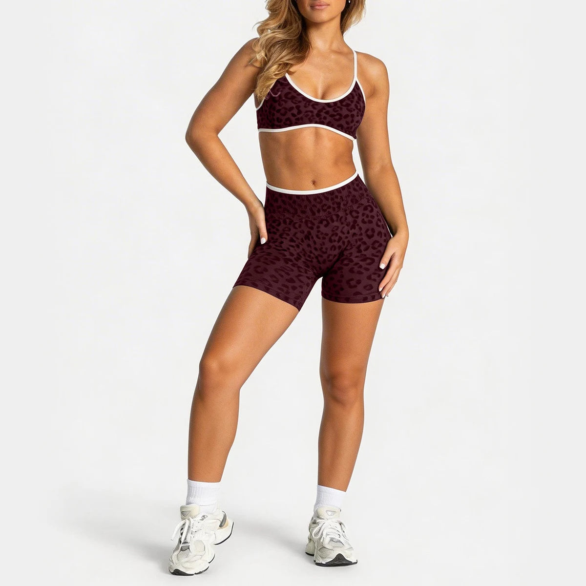 Gymbabe Leopard Sculpt Set
