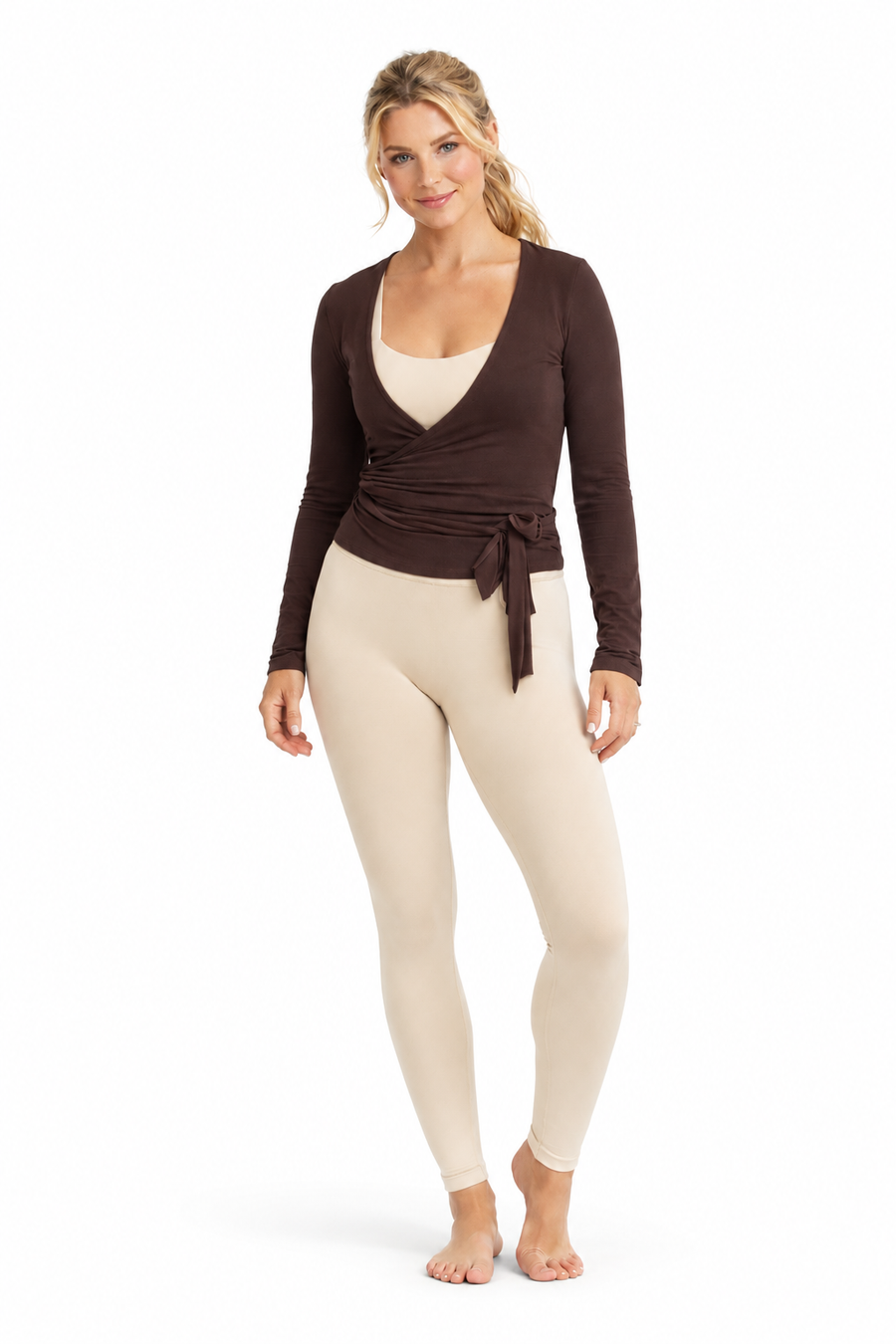 Gymbabe Flow Wrap Top